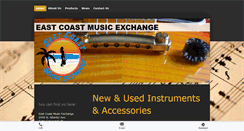 Desktop Screenshot of eastcoastmusicexchange.com